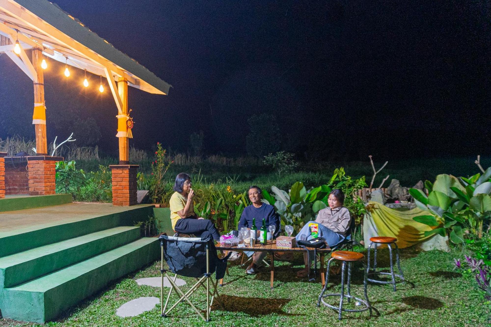 Santya Loka Lodge & Twin Waterfall Jatiluwih Bagian luar foto
