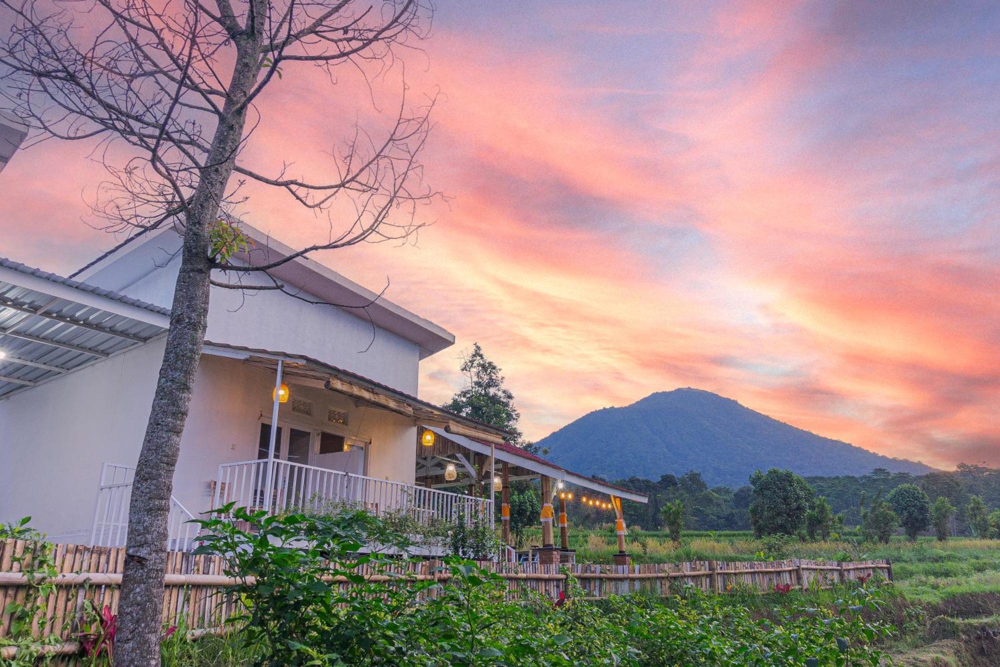 Santya Loka Lodge & Twin Waterfall Jatiluwih Bagian luar foto