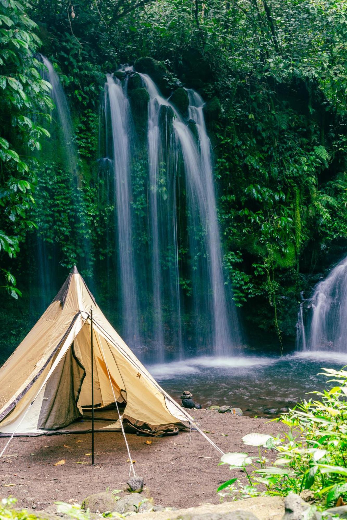 Santya Loka Lodge & Twin Waterfall Jatiluwih Bagian luar foto