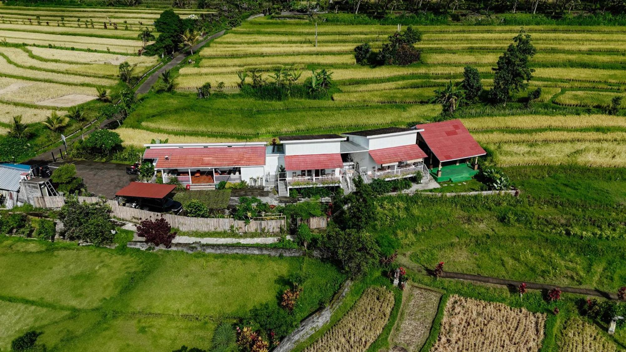 Santya Loka Lodge & Twin Waterfall Jatiluwih Bagian luar foto